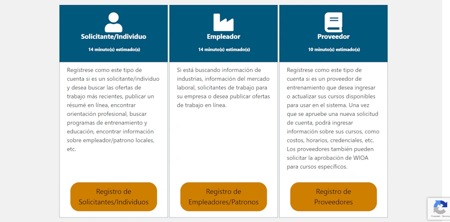 CalJOBS registration